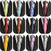 Classic Men'S Silk Tie Necktie Woven JACQUARD Neck Ties