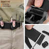 Mens Belt, Military Tactical Stretch Web Nylon Belt for Hiking Hunting Pants 1.5",Cut for Fit
