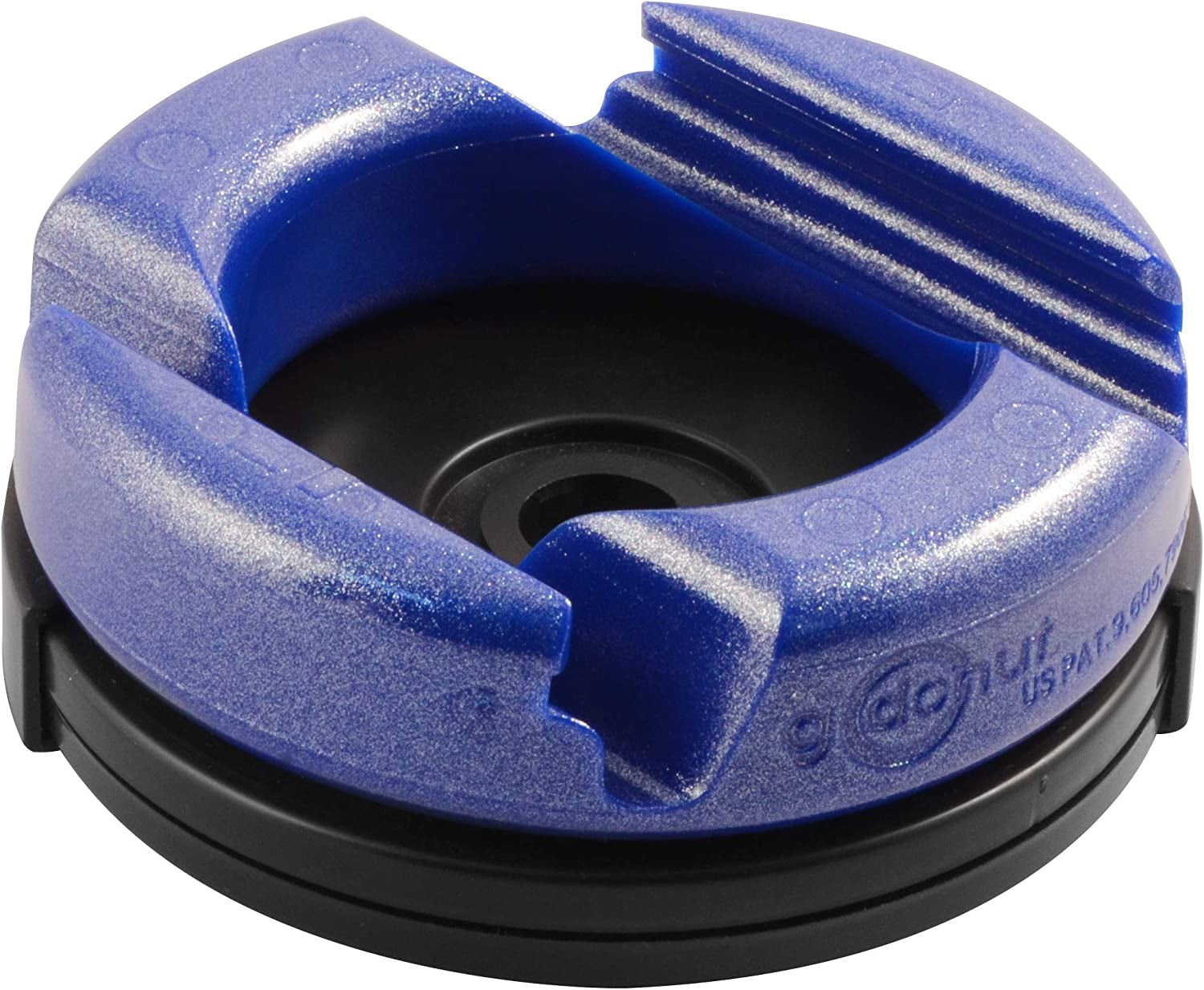 Glazed 360 Swivel Phone Stand - Portable Mount Accessory for Travel, Nightstand or Desk- Compatible with Tablet, Iphone & Most Smartphones – Orange