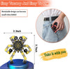 12 Pack Funny Sensory Fidget Toys,Deformable Chain DIY Robot Spinners Twister Fingertip Stress Relief Gyro Toy Christmas Stocking Stuffers Birthday Gifts Party Favors for Kids Adults,Classroom Prizes