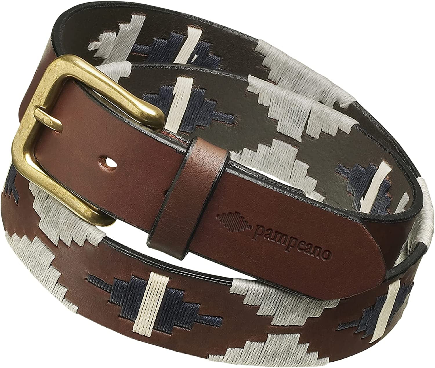 Polo Belt | Handmade by Master Artisans | Gift Boxed Argentine Gaucho Belts | Hand Stitched Argentinian Leather