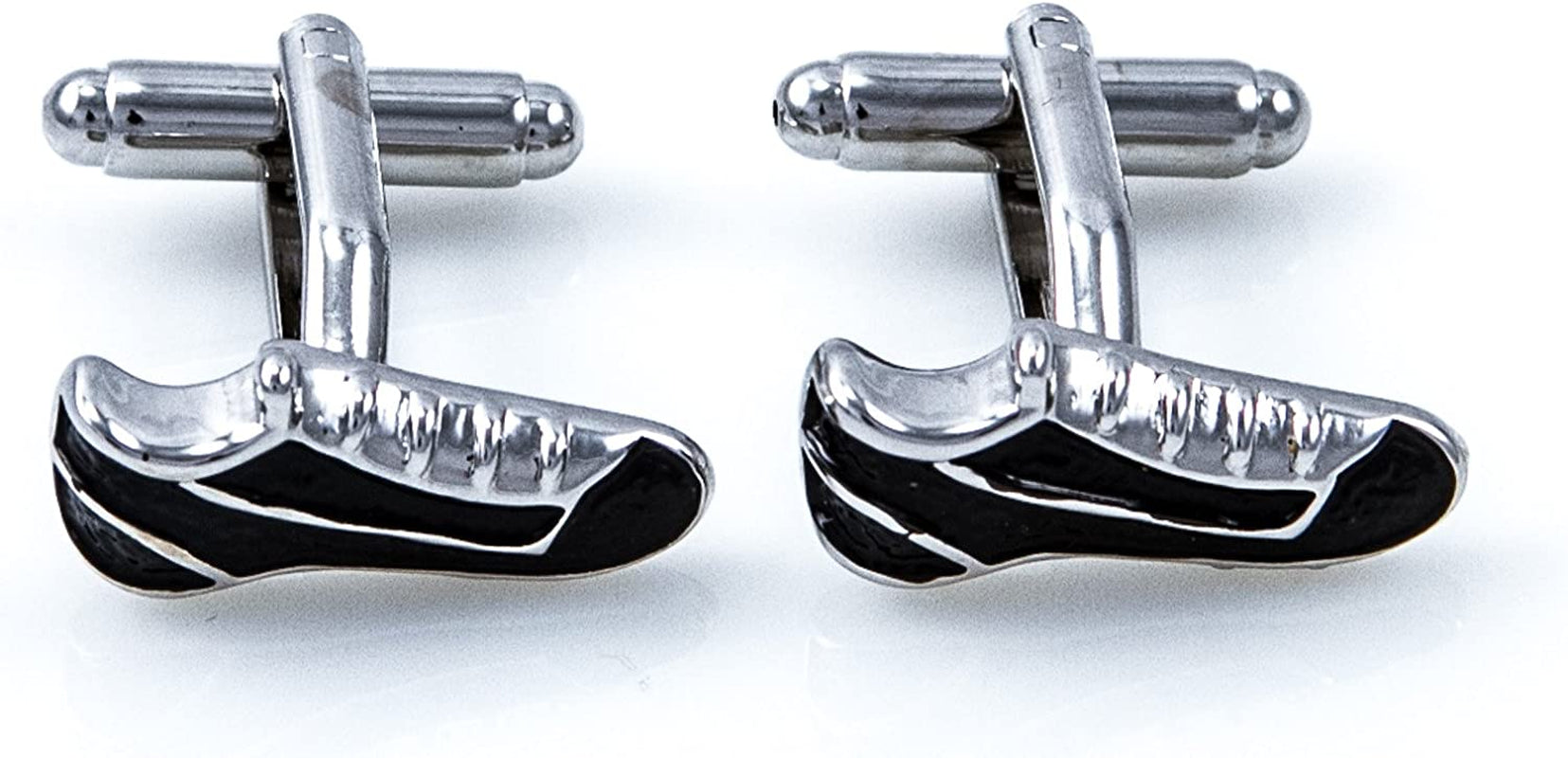 Soccer Player Ball Shoes 4 Pairs Cufflinks in a Presentation Gift Box & Polishing Cloth