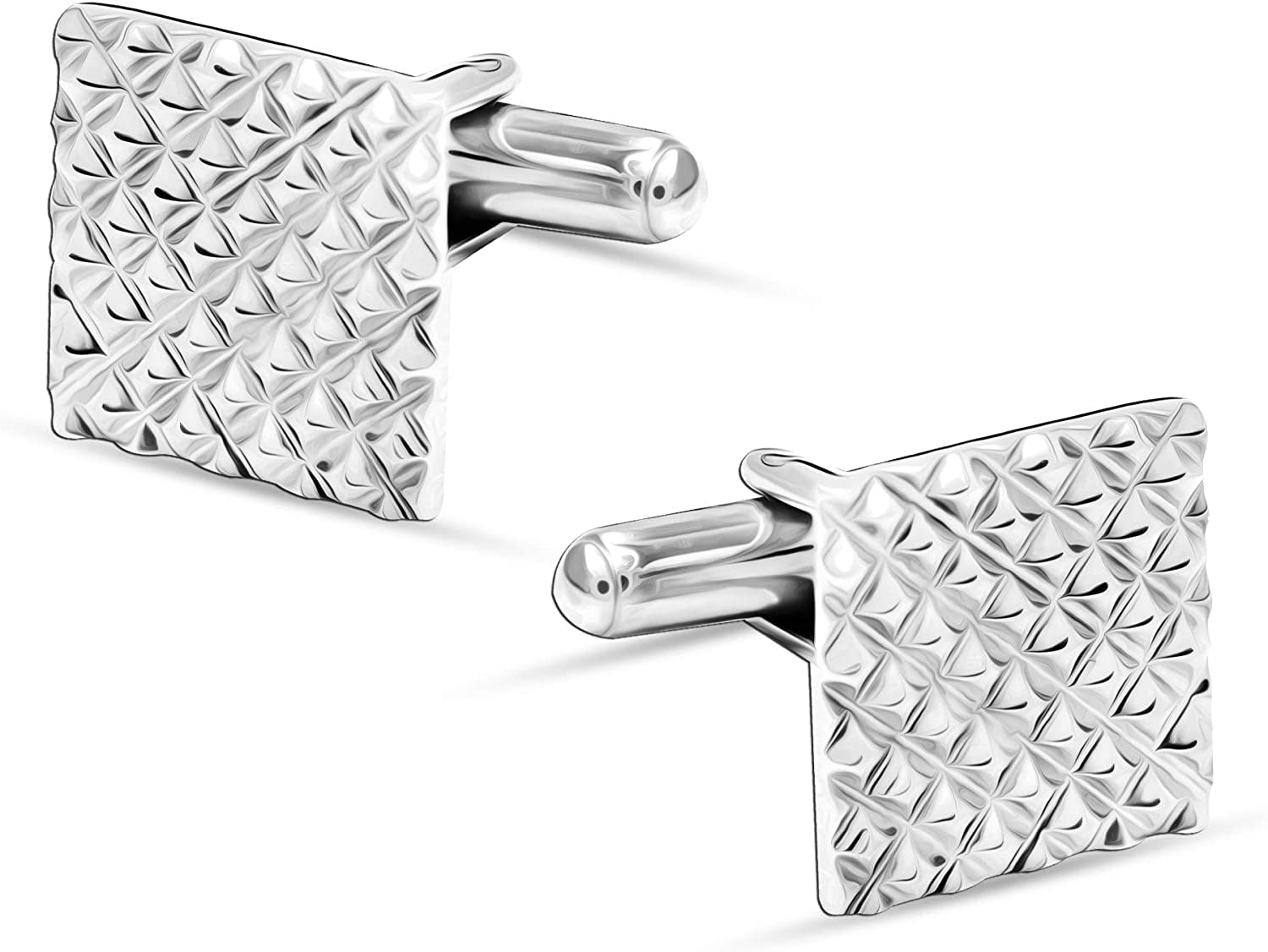 Men'S Sterling Silver Cufflinks for Dad Father Grand-Father