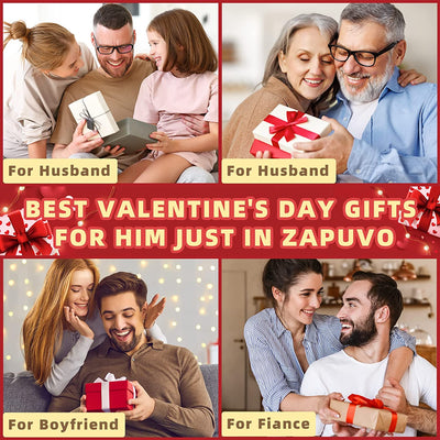 Gifts for Men, Gifts for Husband Boyfriend Him Valentines Day Anniversary from Wife Girlfriend, Ash Wood Phone Docking Station Nightstand Organizer, Dad Birthday Gifts Ideas from Daughter Son