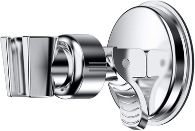 Shower Head Holder Suction Cup Handheld Showerhead Bracket Adjustable Height Shower Holder, Removable Handheld Wand Holder Wall Mounted Suction Bracket