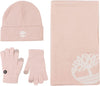 Double Layer Scarf, Cuffed Beanie & Magic Glove Gift Set