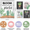 9 Cactus Classroom Decor Signs - Welcome Sign for Classroom Motivational Posters for Classroom Bulletin Board Decorations, Growth Mindset Classroom Posters Elementary, Middle School, Classroom Rules