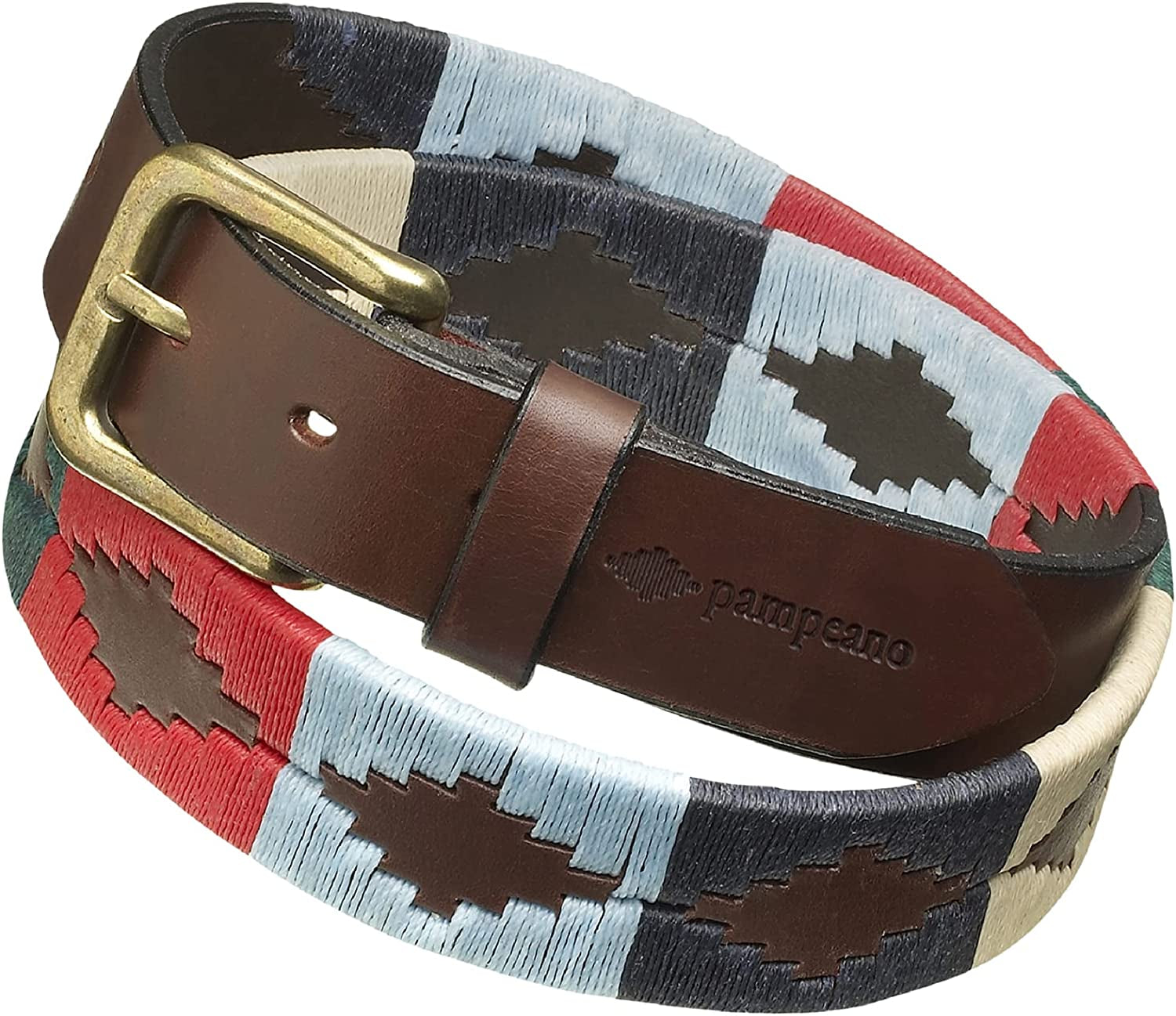 Polo Belt | Handmade by Master Artisans | Gift Boxed Argentine Gaucho Belts | Hand Stitched Argentinian Leather