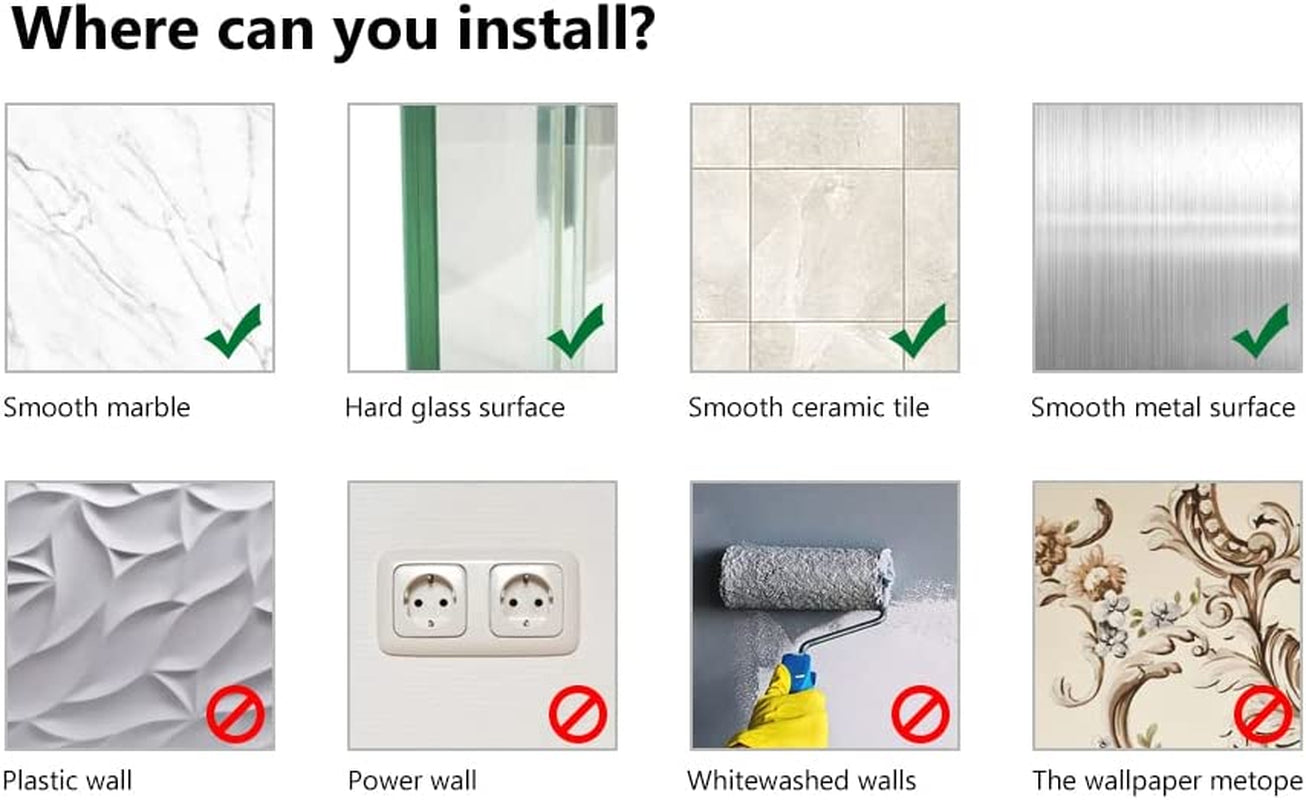 Toothbrush Holder Wall Mounted, Hair Dryer Holder for Dyson with 2 Iron Hooks,Multifunctional Bathroom Organizer for Toothpaste, Toothbrush, Razor,Towel,Wooden