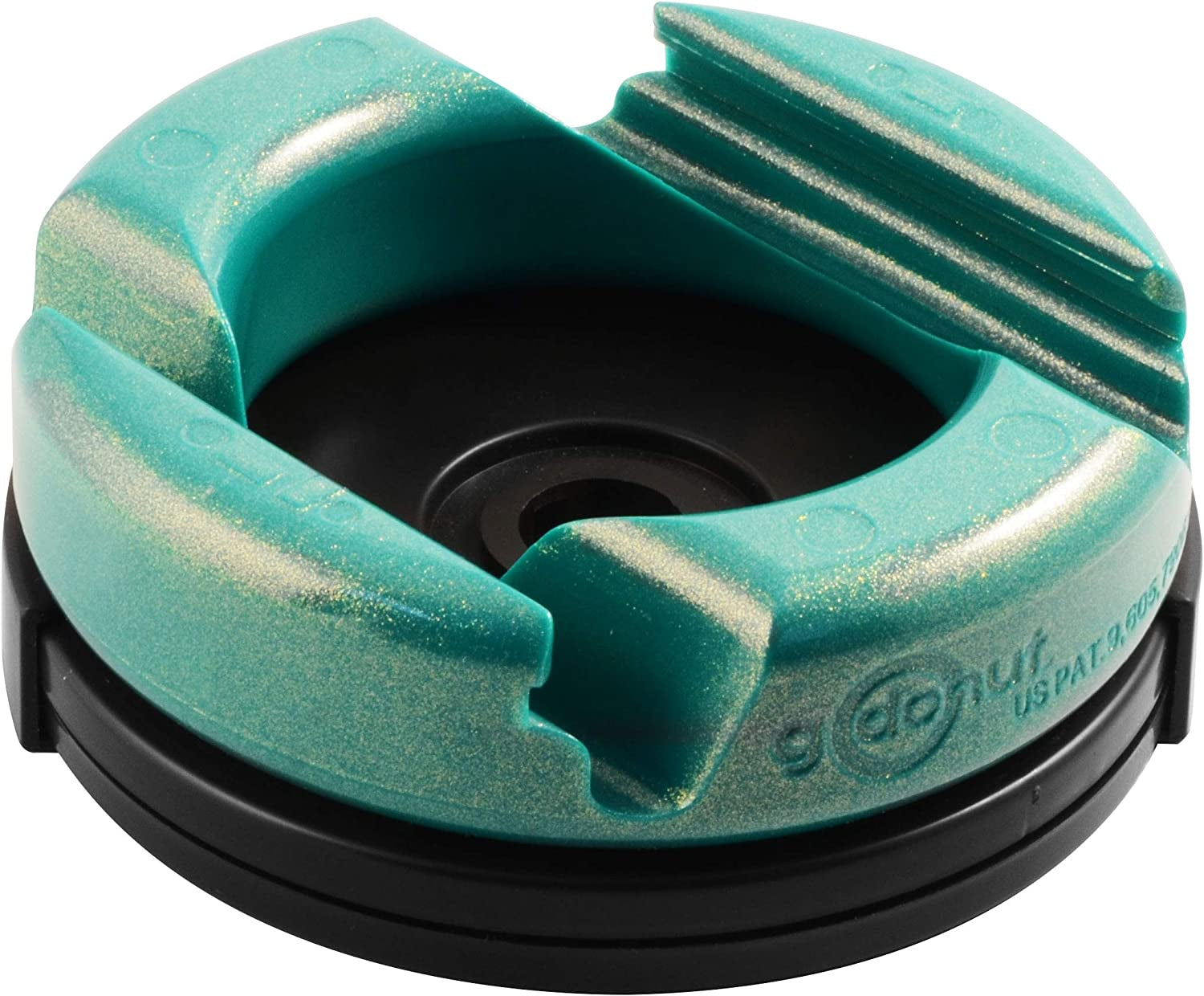 Glazed 360 Swivel Phone Stand - Portable Mount Accessory for Travel, Nightstand or Desk- Compatible with Tablet, Iphone & Most Smartphones – Orange