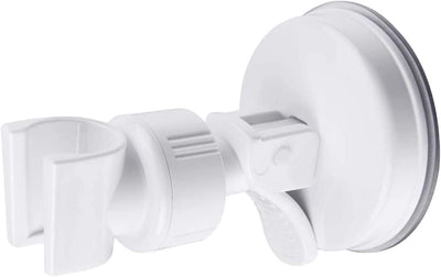Shower Head Holder Suction Cup Handheld Showerhead Bracket Adjustable Height Shower Holder, Removable Handheld Wand Holder Wall Mounted Suction Bracket