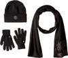 Double Layer Scarf, Cuffed Beanie & Magic Glove Gift Set