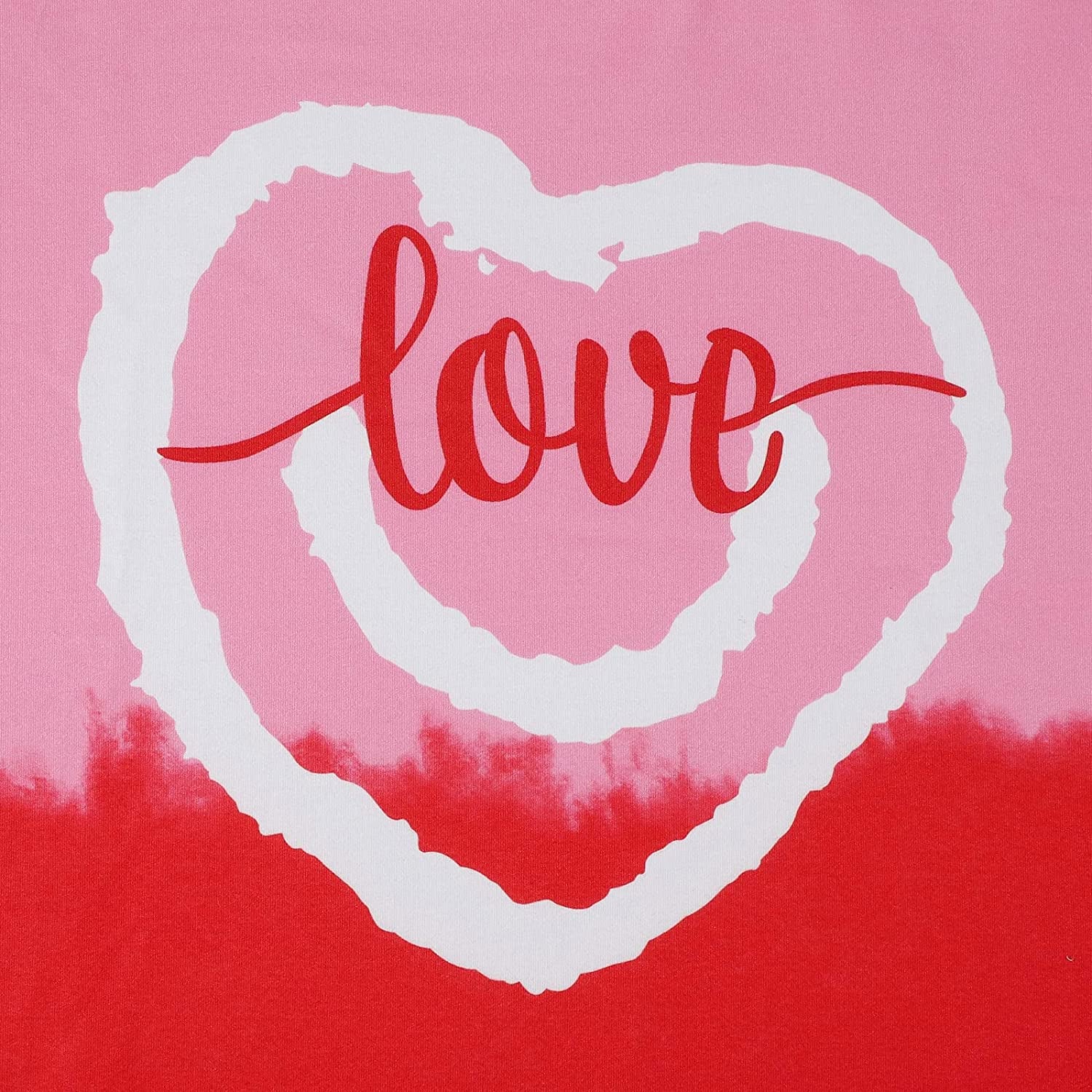 Love Heart Graphic Sweatshirt Women Valentine'S Day Long Sleeve Smile Shirts Gift Girlfriend Casual Blouse