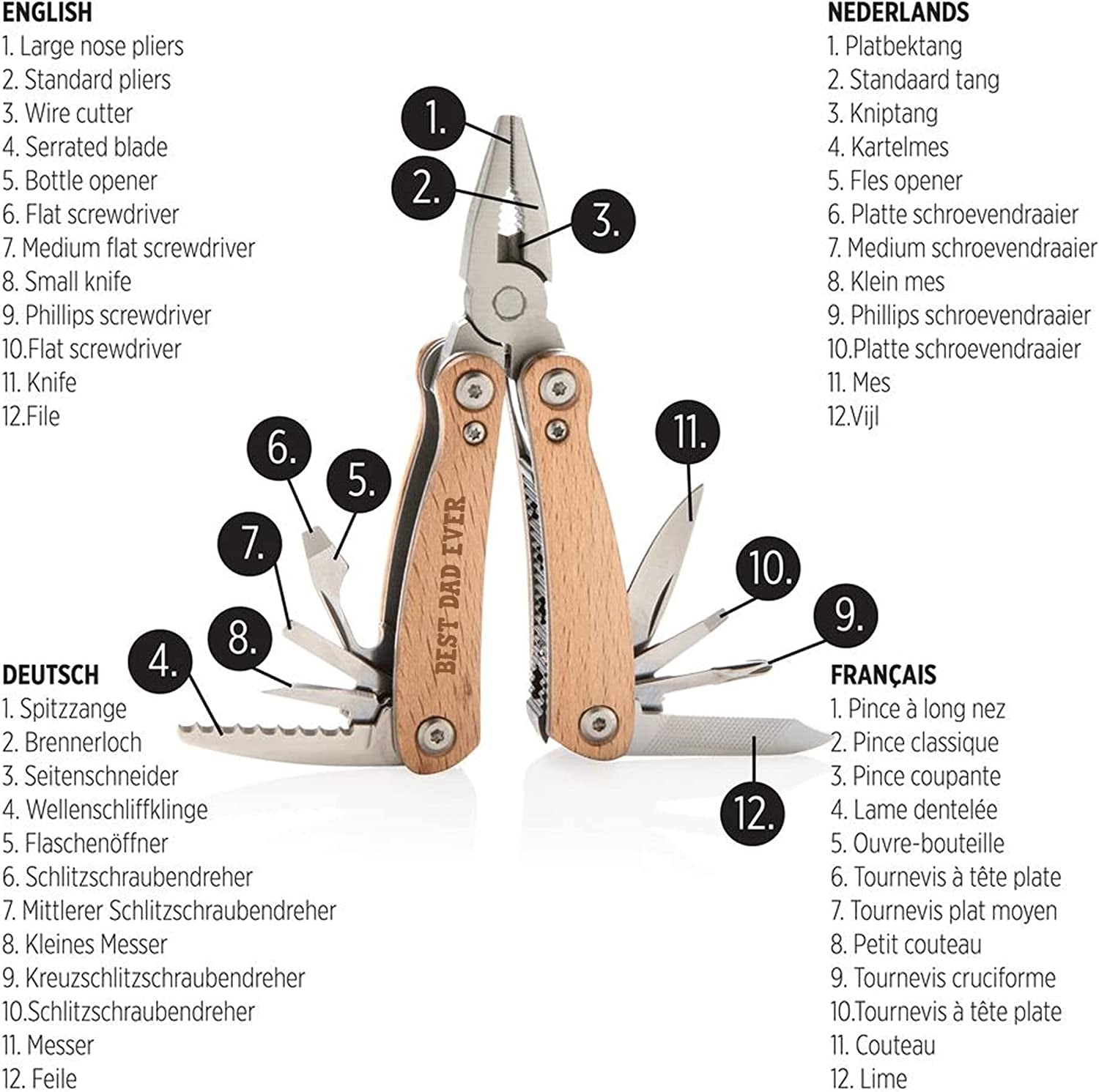 Dad Gifts Father Day Baskets -Best Dad Ever Gifts- Awesome Father Day Gifts -Fathers Day Gift-Dad Gifts from Daughter- Gifts for Dad-Christmas Gifts Camping Accessories for Dad