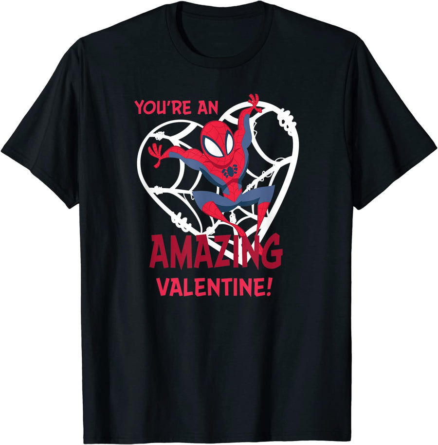 Spider-Man You’Re an Amazing Valentine Romantic T-Shirt