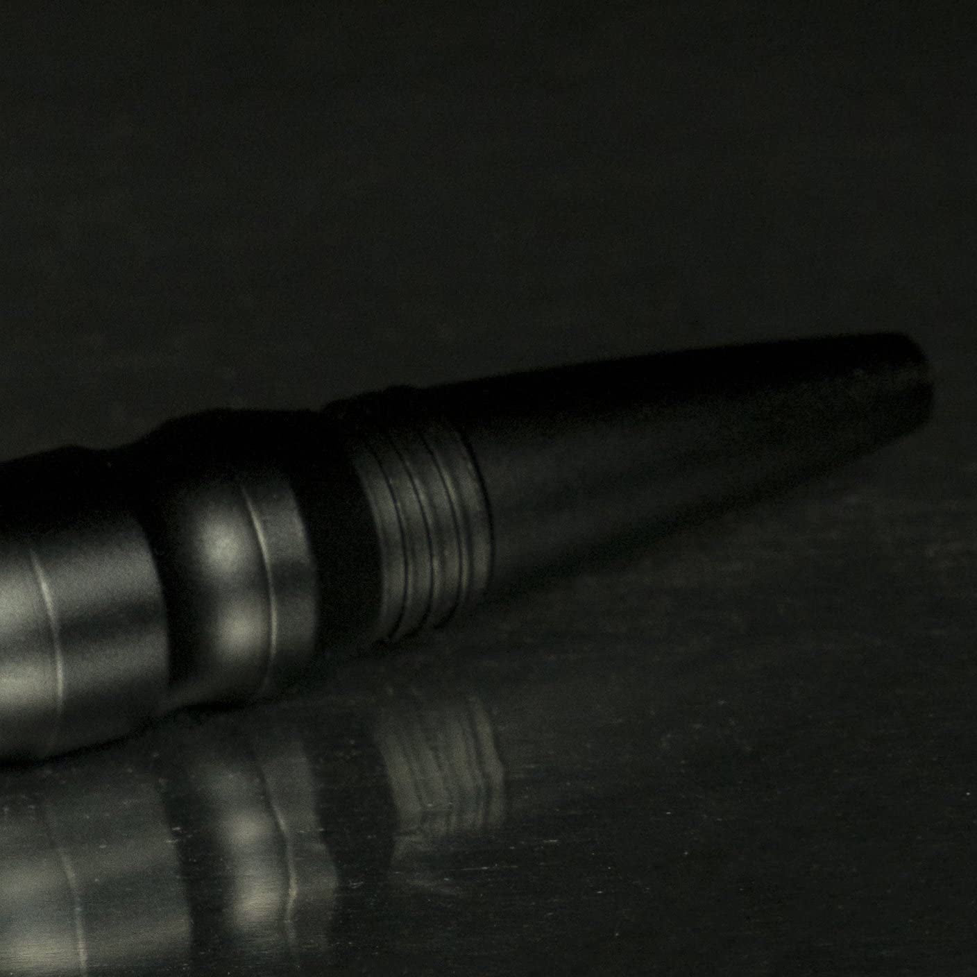 Smith & Wesson SWPENMP2BK 5.8In Aircraft Aluminum Refillable Tactical Screw Cap Pen for Outdoor, Survival, Camping and EDC