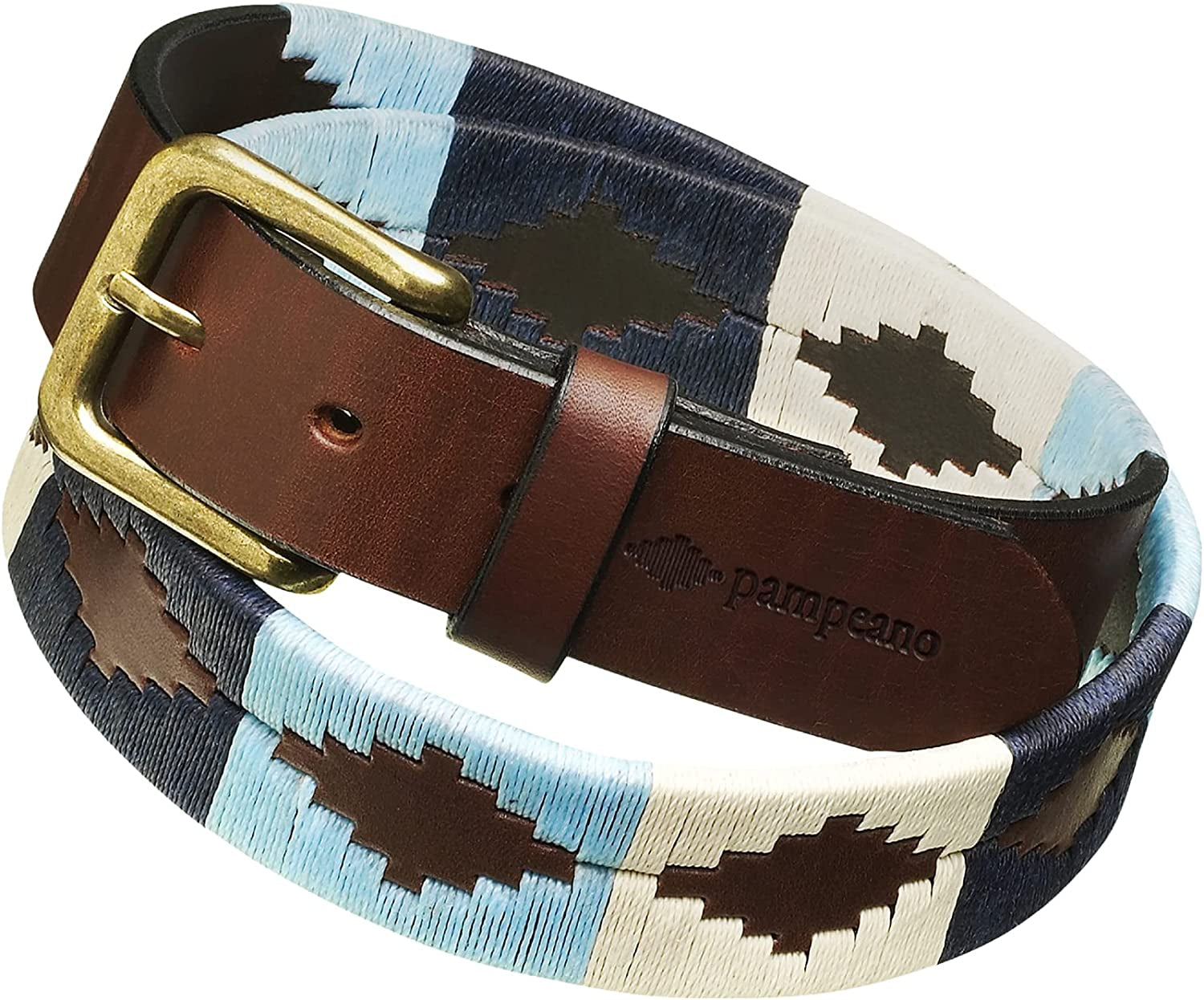 Polo Belt | Handmade by Master Artisans | Gift Boxed Argentine Gaucho Belts | Hand Stitched Argentinian Leather