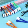 40 Pcs Mini Sun Glasses Eyeglass Microfiber Spectacles Cleaner Soft Eyeglasses Brush Cleaning Tool Eye Glasses Lens Cleaner Eyeglasses Cleaner Cleaning Clip for Clean Screen Glasses Surface