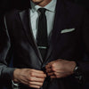 9PC Cufflinks Tie Clip Set Button Shirt Business Men Steel Jewelry Gift Box