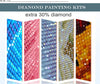 5D Diamond Painting Kits for Adults Eye，Diy 5D Diamond Art Kits for Adults Kids Landscape，Full Drill Paintings with Diamond Dots Gem Art Crafts Abstraction Home Decor 12X16Inch