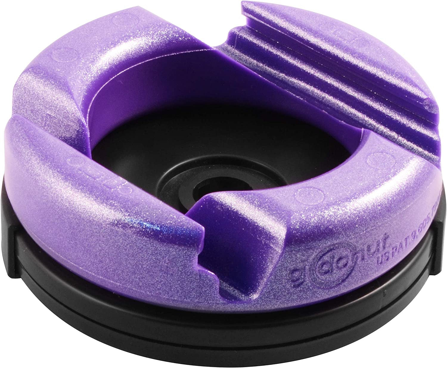 Glazed 360 Swivel Phone Stand - Portable Mount Accessory for Travel, Nightstand or Desk- Compatible with Tablet, Iphone & Most Smartphones – Orange